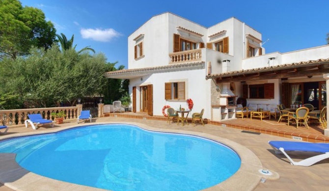 Cala d'Or Villa Sleeps 10 Pool Air Con