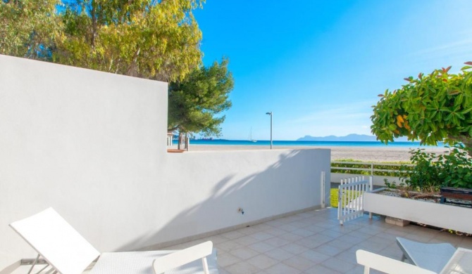 Apartment Oiza Sand Castles 23 at Alcudia Beach, WIFI and aircon