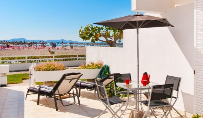 Apartment Oiza Sand Castle 24 at Alcudia Beach, WIFI and aircon