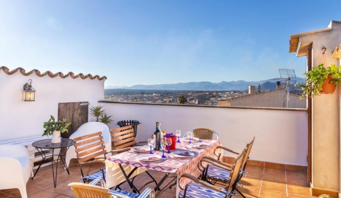 Mallorca traditional townhouse holiday in Llubi - a20767