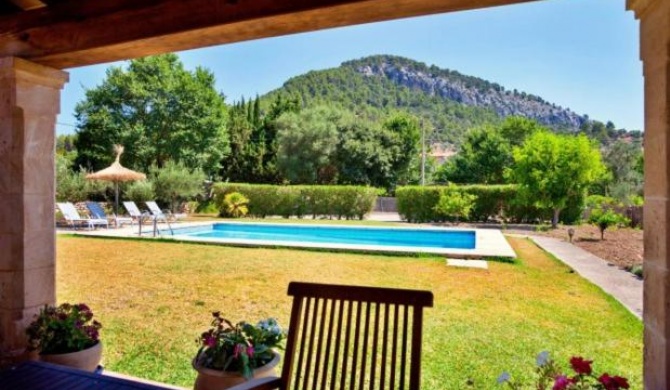 Pollenca Villa Sleeps 4 Pool Air Con WiFi T251867