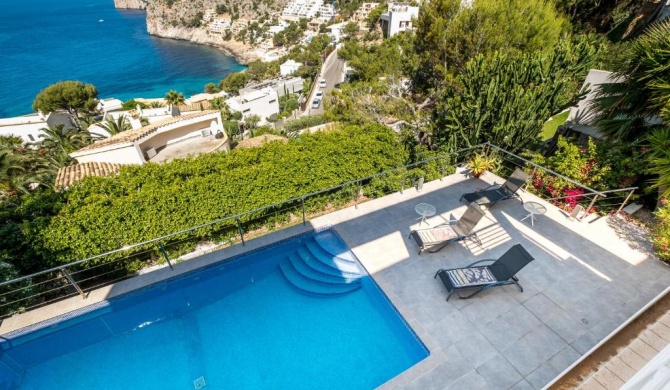 Villa Alegría with pool & sea view Cala LLamp in Port Andratx