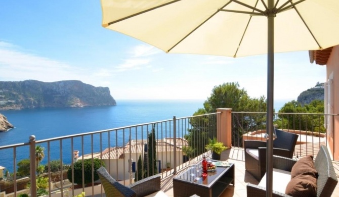 Villa with incredible sea views and pool sleeps 7 - a11136