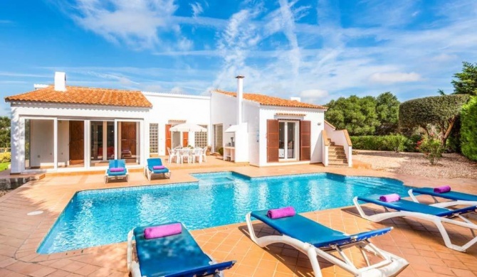 Binibequer Vell Villa Sleeps 7 Pool Air Con WiFi